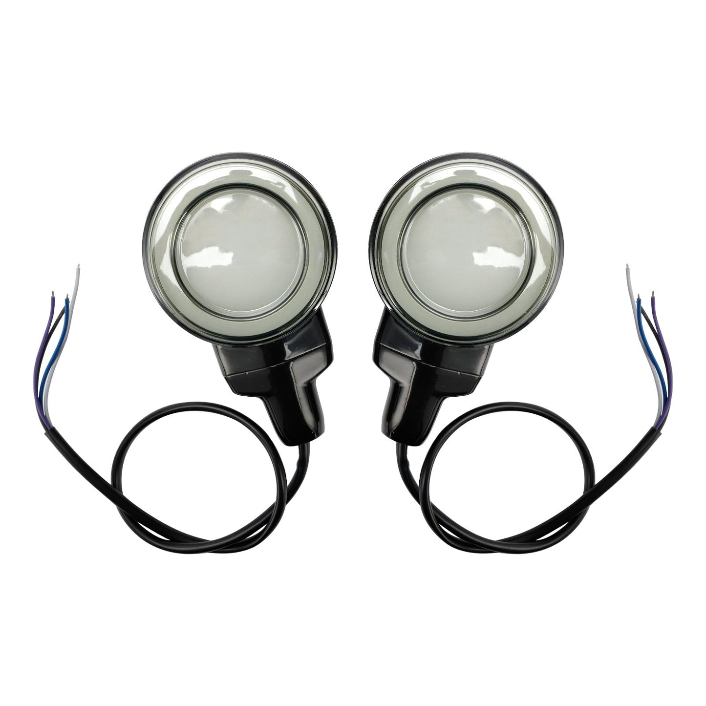 Heritage Softail Classic Touring 99-23 LED Flat Front Turn Signal Light Assosary