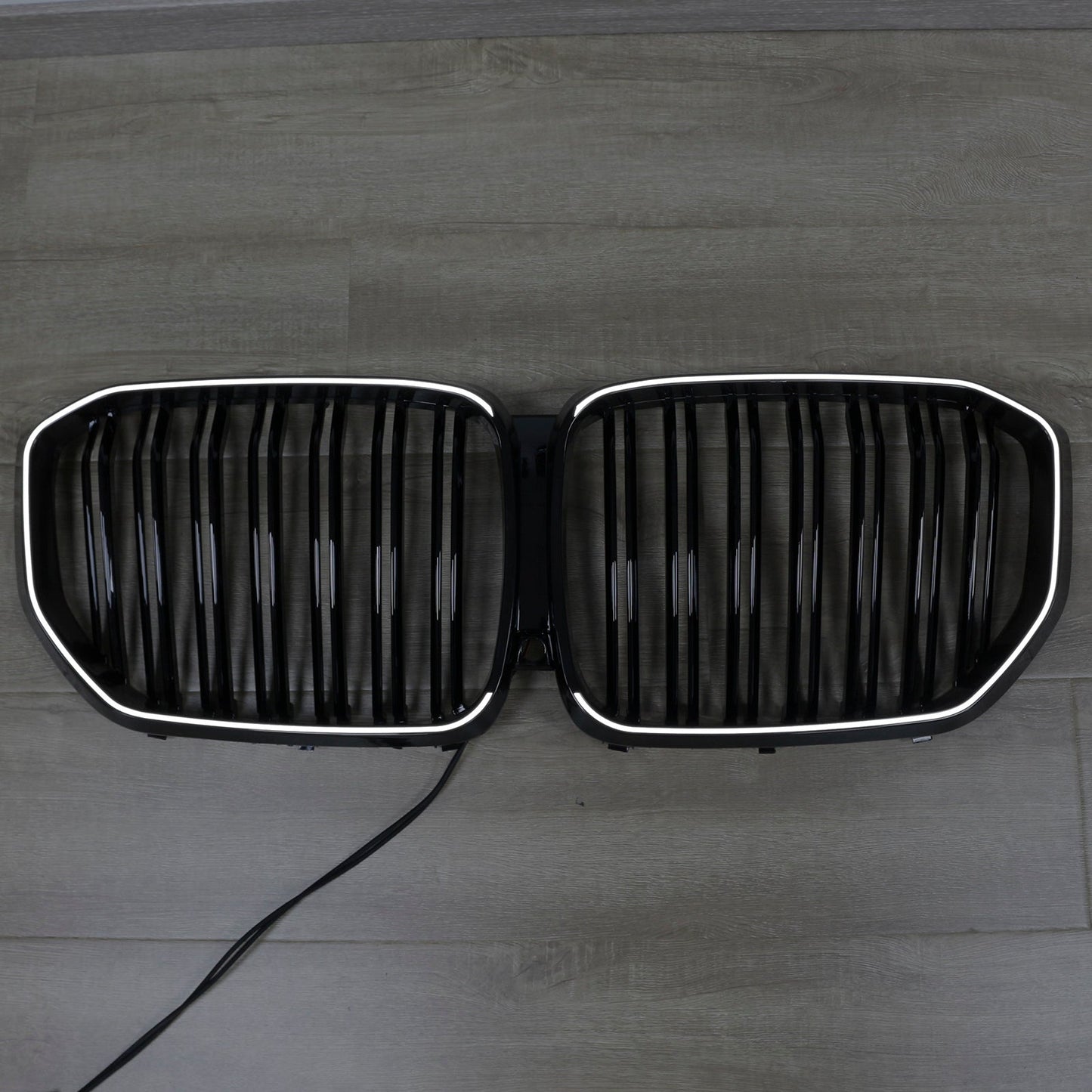 2019-2022 BMW X5 G05 M-Performance Double Slat Black Front Kidney Grille 51137454887