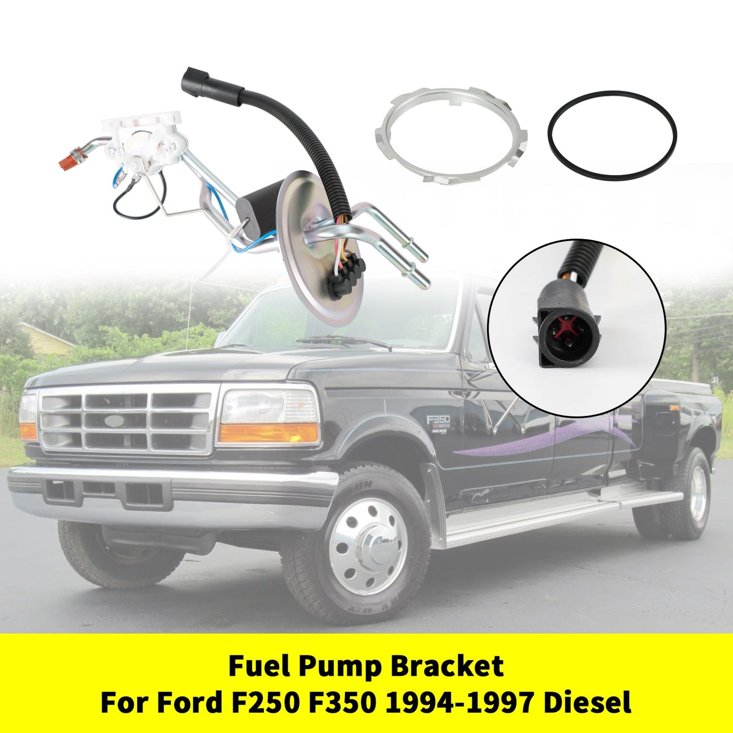 Support de pompe à carburant FMSU-9DER pour Ford F250 F350 Diesel 1994-1997