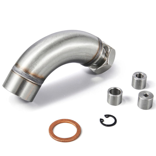 Kit de espaciador extensor en ángulo para sensor de oxígeno OBD2 M18X1.5 J Style O2 para vehículo