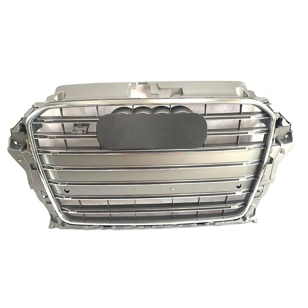 2013-2016 Audi A3 S3 8V To RS3/R3 Style High Quality ABS Honeycomb Front Bumper Grill