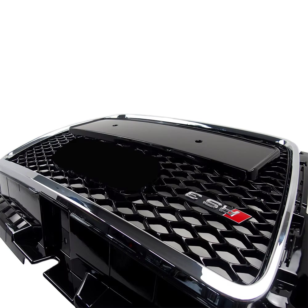 2008-2012 Audi A3/8P To S3/RS3 Style High Quality ABS Front Bumper Grille