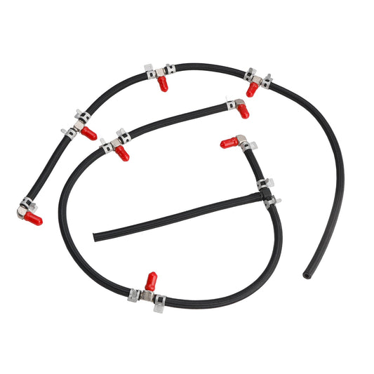 2004-2010 Duramax Diesel Truck Engines 6.6L Fuel Injector Return Line Kit 97328733 8973287331