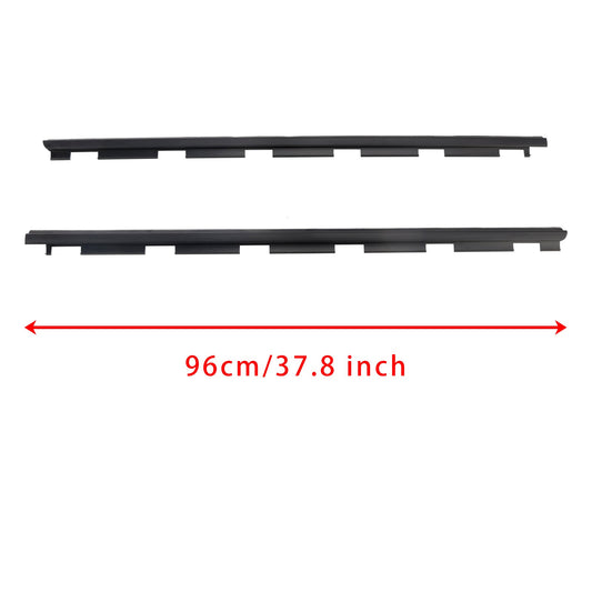 1988-2000 Chevrolet C1500 GMC C2500 Front Left+Right Weatherstrips 15991406 15991405