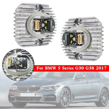 2x BMW 5 Series G30 G38 2017- LED DRL Light Control Unit 63117214939/40