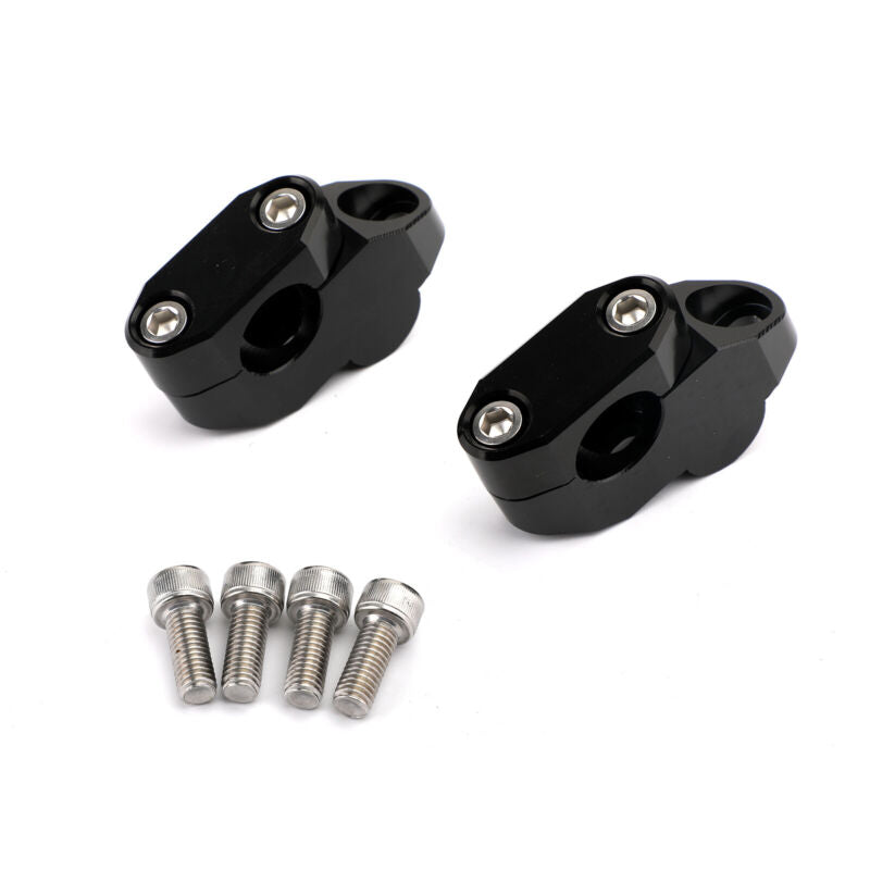 Kit de extensiones de elevadores de manillar de 7/8" y 22 mm para Yamaha R6, R1 y CBR600RR