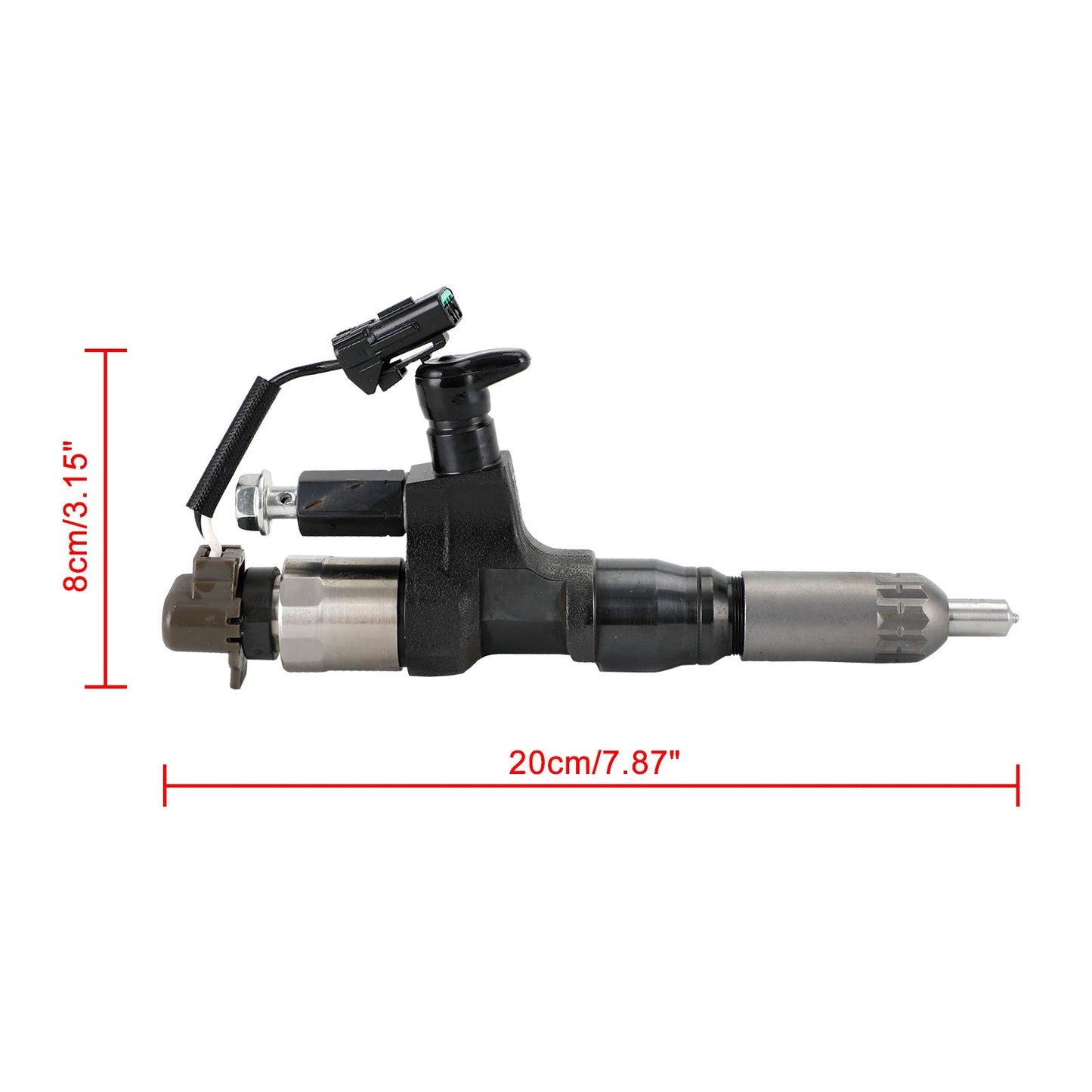 Injecteurs de carburant pour excavatrice Hino J08E Kobelco SK330-8 SK350 6 pièces 095000-6593 CB84034501S 23670-E0010