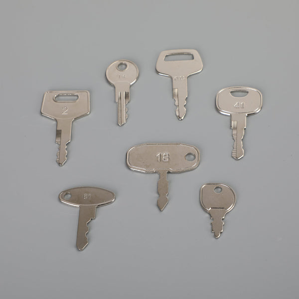 Juego de llaves de encendido para maquinaria de construcción pesada (35 unidades) para Cat Case JD Komatsu