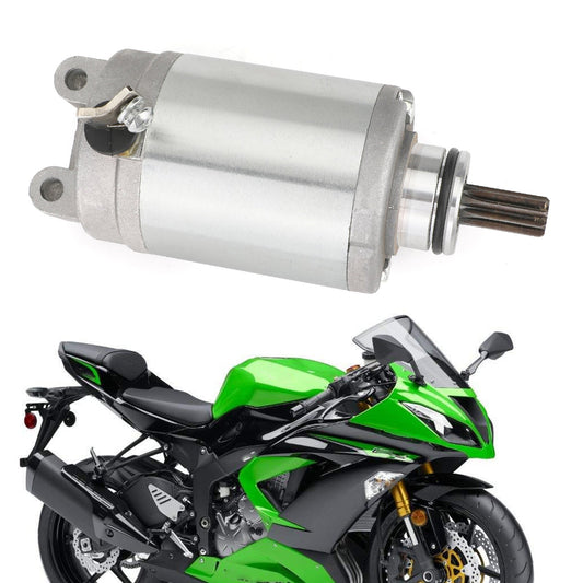 Starter Motor For Kawasaki ZX600 ZX636 Ninja ZX-6R 07-17 21163-0041 21163-0734 Assosary