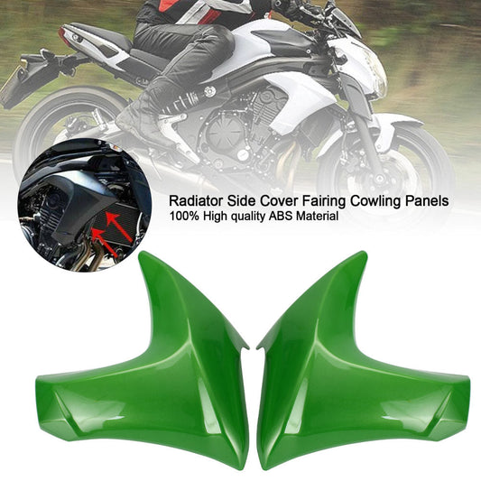 Radiator Side Cover Fairing Cowling Panels for Kawasaki ER6N 2012-2016