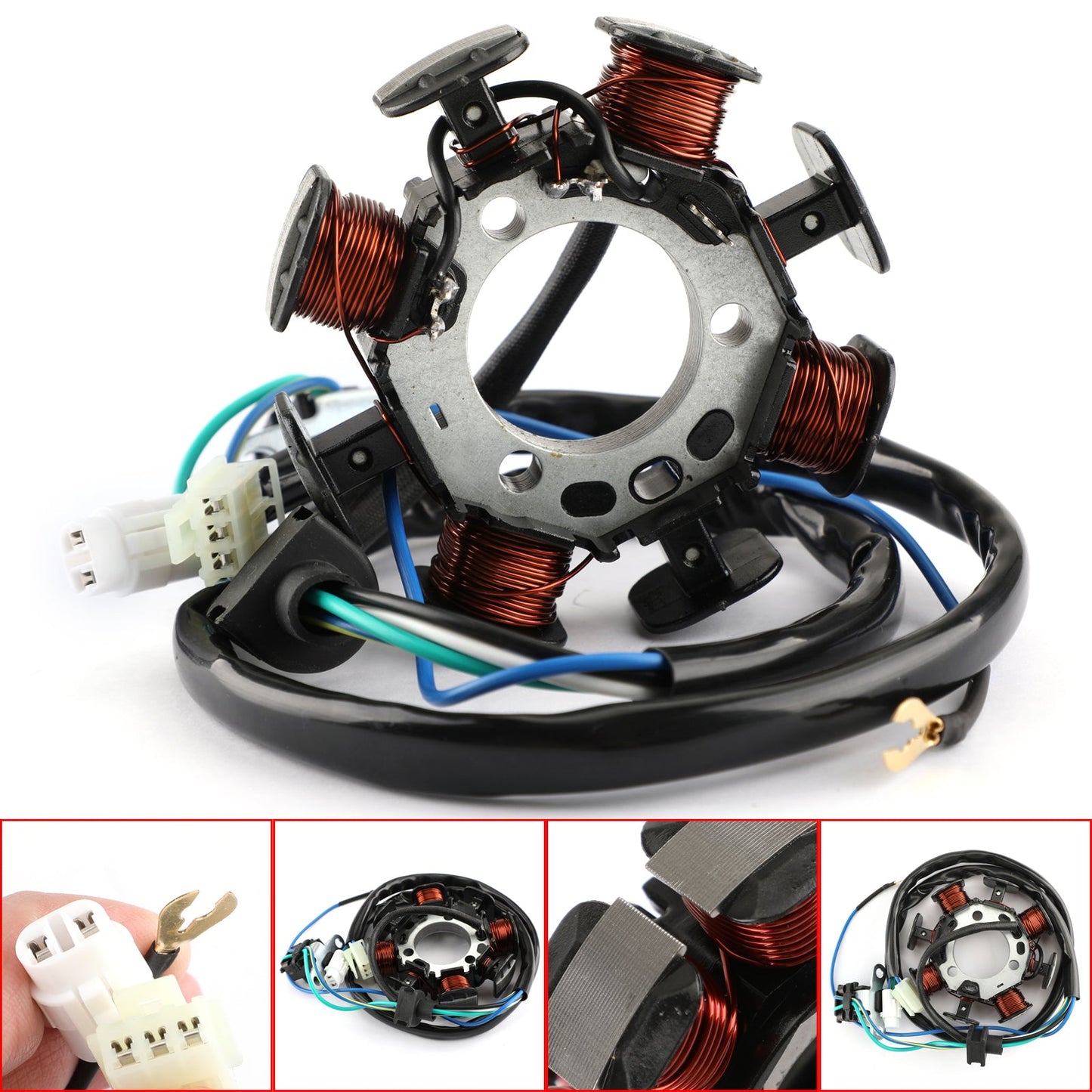 Bobina del estator del alternador para Yamaha TTR230 TT-R230 2005-2017 #.1C6-H1410-00