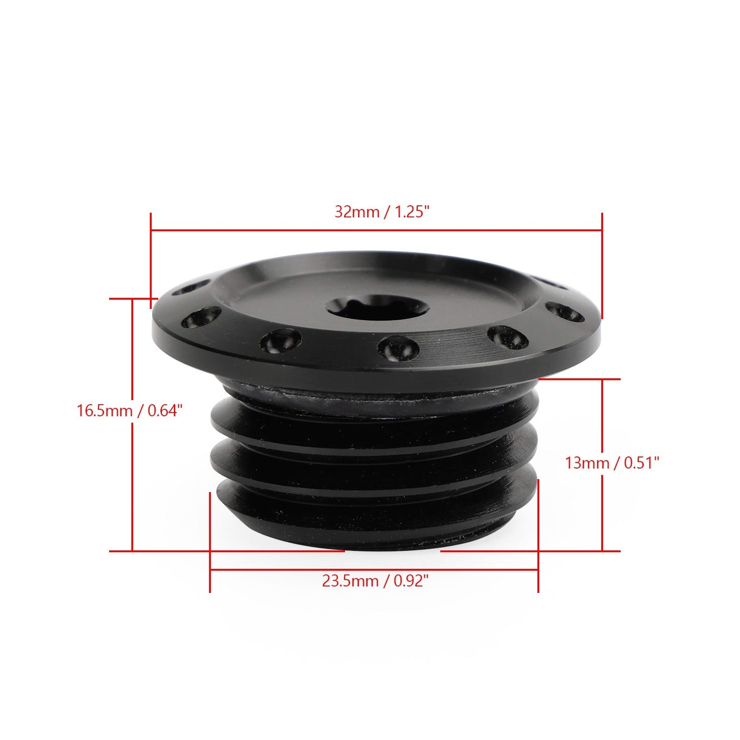 Tapón de llenado de aceite de motor M24 x 3,0 mm para Duke 790, 890 Adventure R 18-23 y Duke 690