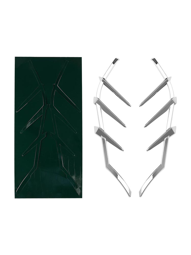 Embellecedores deflectores de aire cromados de bastidor central para Road Street Electra Glide 2009-2023