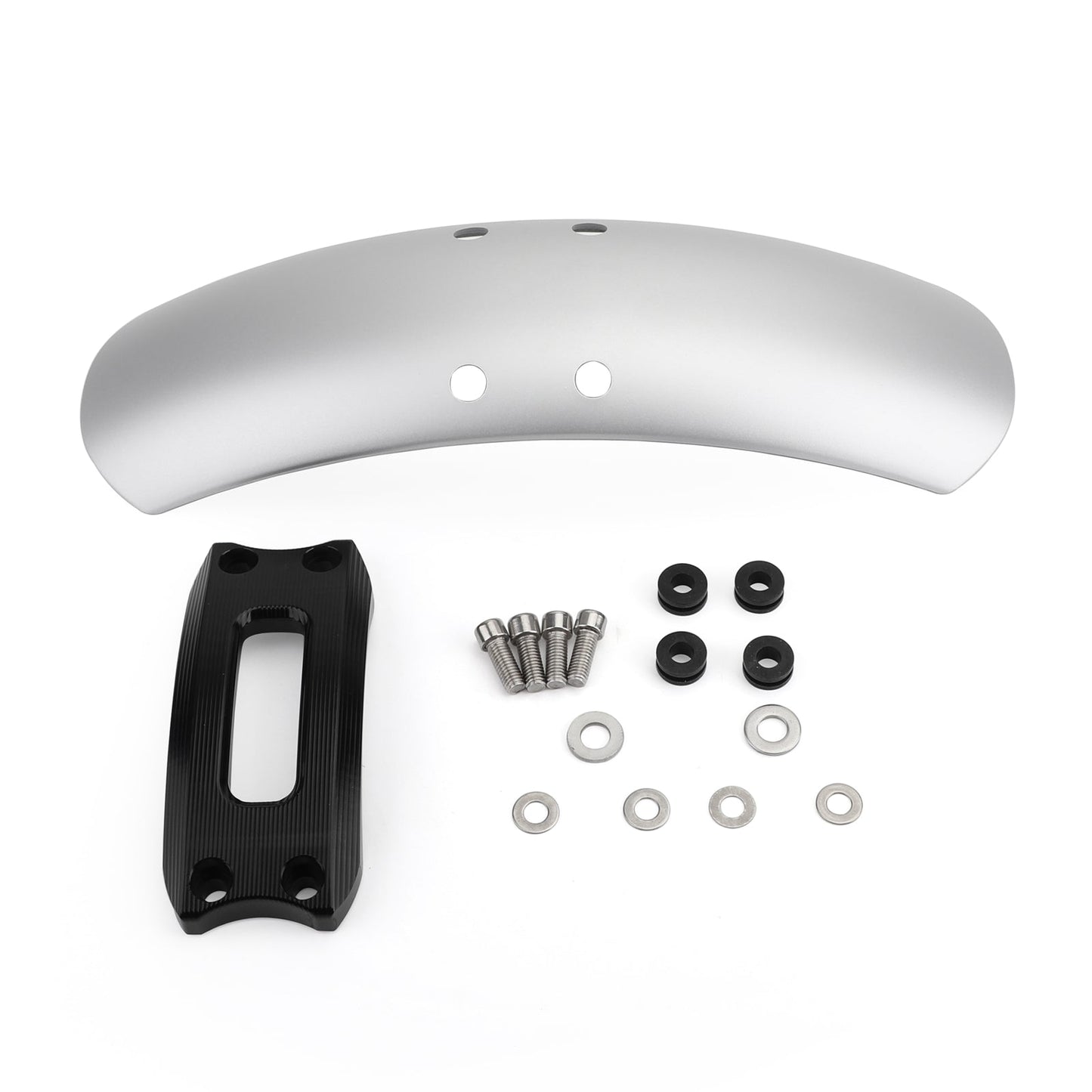 Front Fender Mudguard For For BMW R NINE T Scrambler 2016-2019 Silver