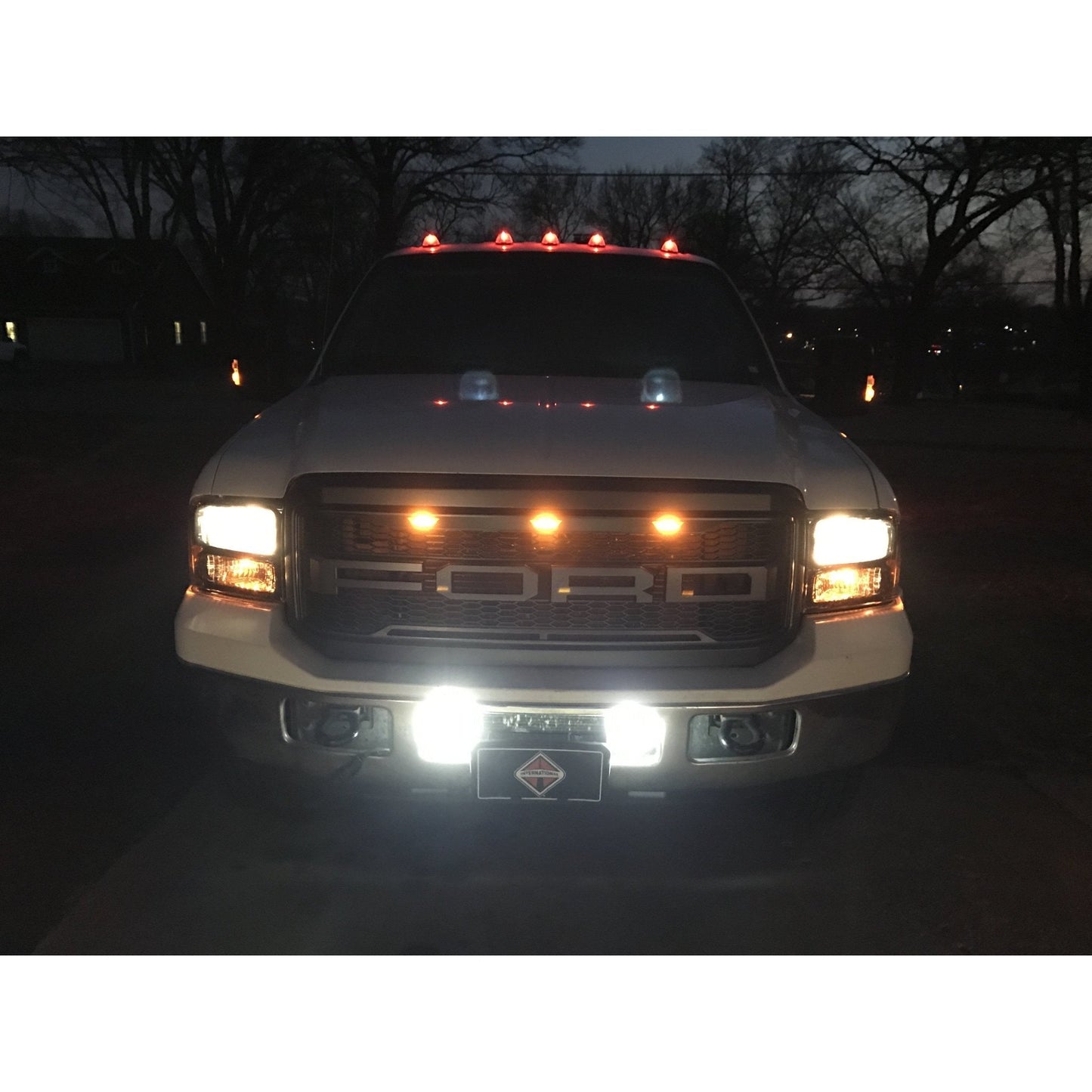 1999-2004 Excursion F250 F350 F450 F550 Ford Raptor Style Grill Replacement Super Duty Black Generic