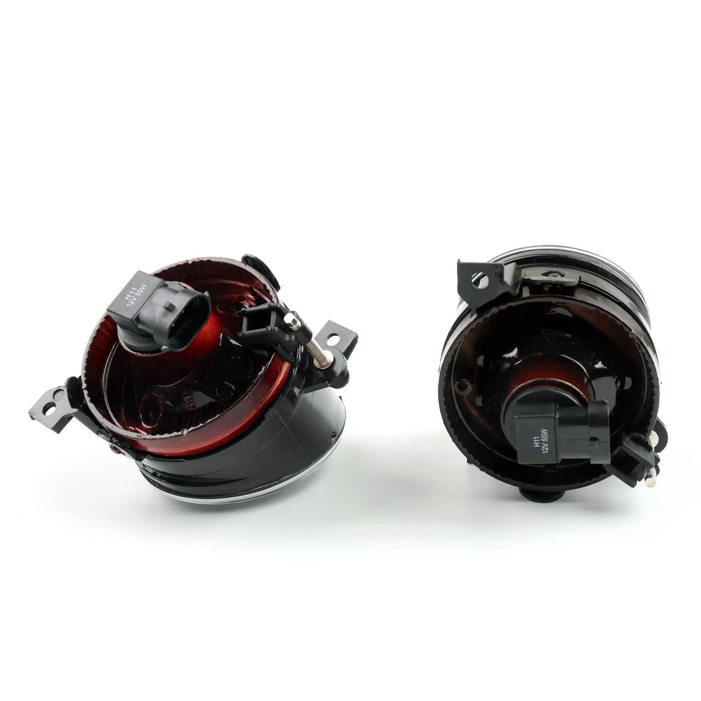 2005-2010 VW MK5 Golf Jetta Bora Pair Front Bumper Convex Lens Fog Light