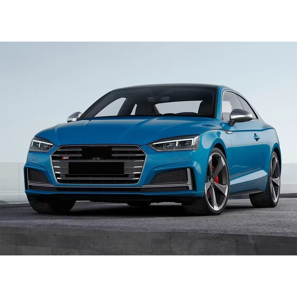 2017-2019 Audi A5 S5 F5 To RS5 Style Bumper Grill Upper Grille With Quattro