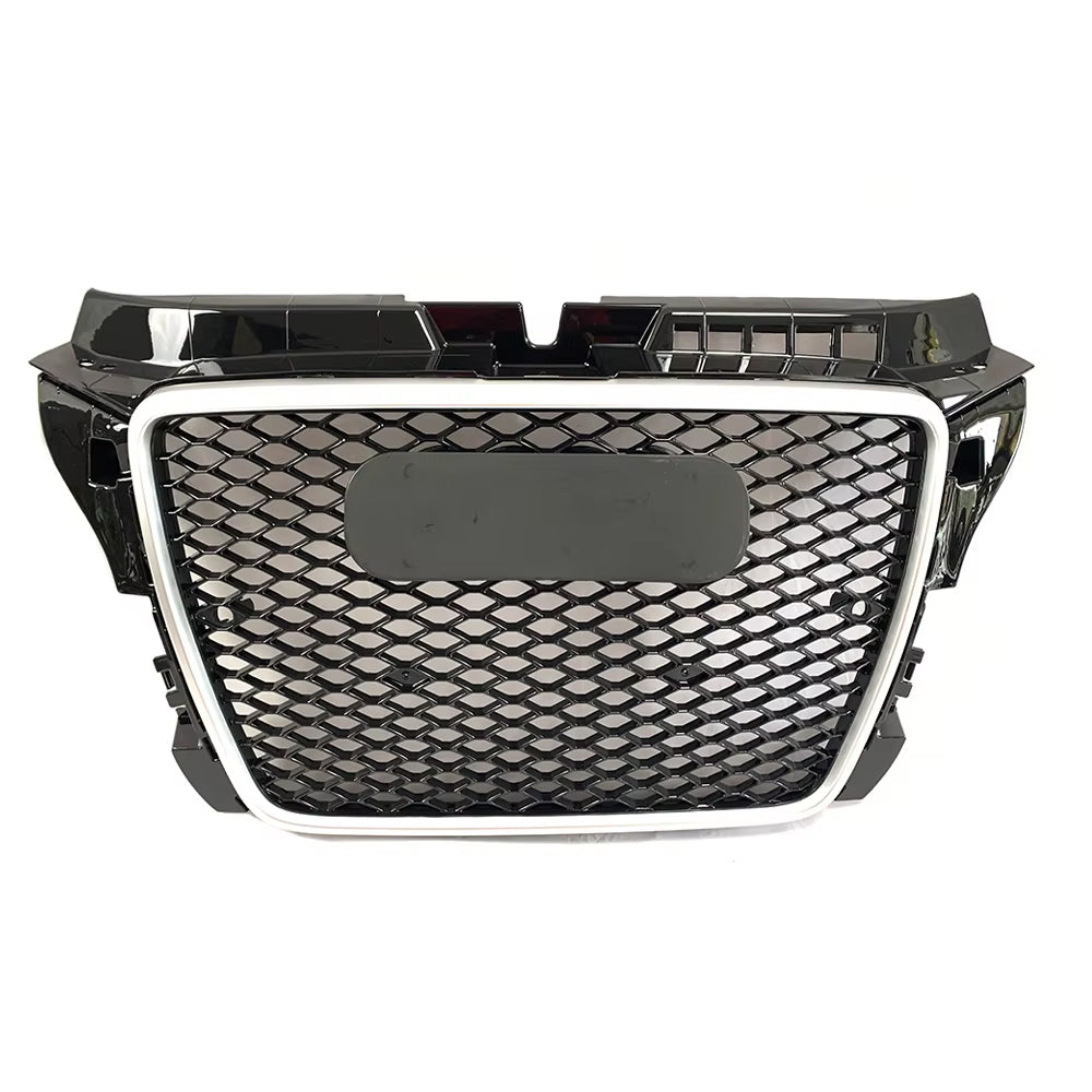 2008-2012 Audi A3/8P To S3/RS3 Style High Quality ABS Front Bumper Grille