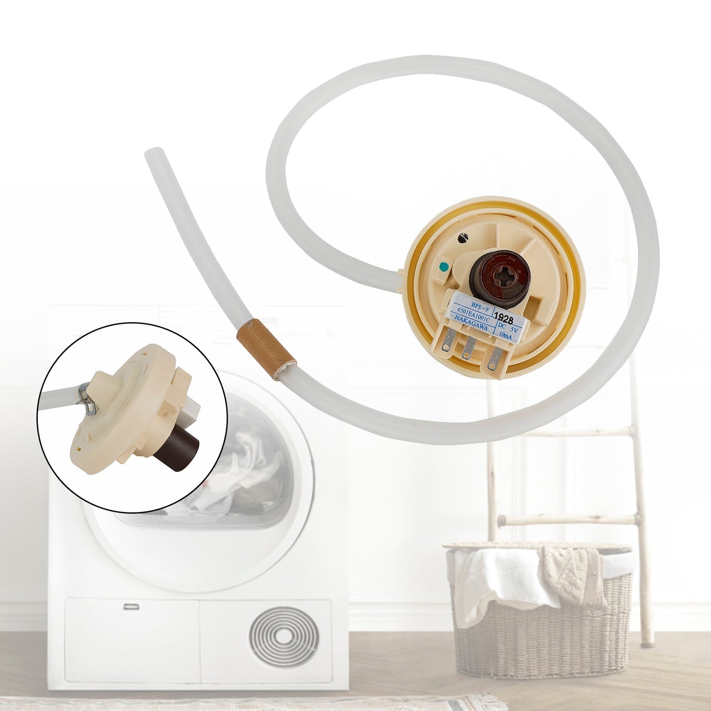 Capteur de pression de niveau d'eau pour lave-linge LG 6501EA1001C
