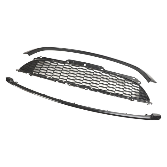 Mini 2012-2015 R59 Cooper S & JCW 2-Door Roadster 3PCS Gloss Black Front Grille Grill
