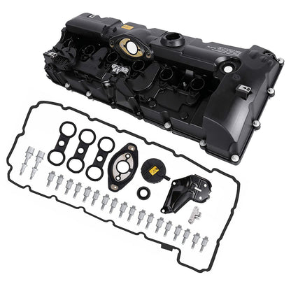2009-2013 BMW 328i xDrive L6 3.0L Valve Cover w/ Gasket Bolts 11127552281