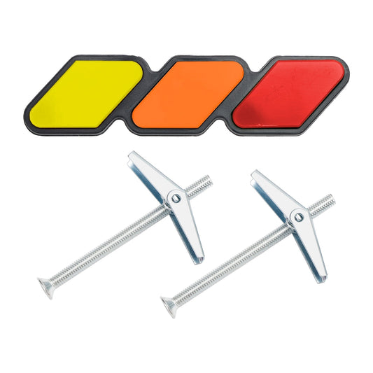 Emblème de calandre tricolore pour Toyota Tacoma TRD Tundra RAV4, accessoires de voiture