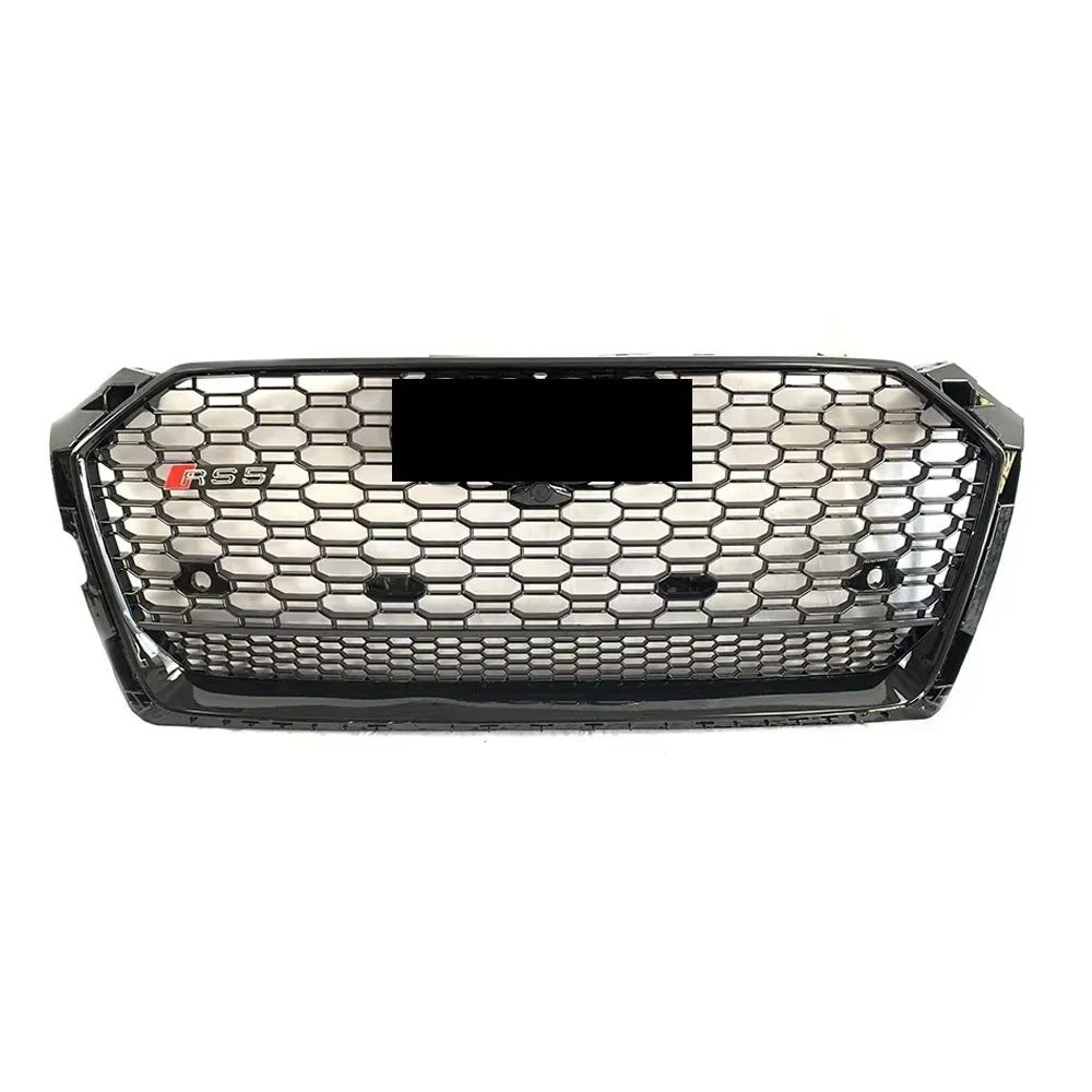 2017-2019 Audi A5 S5 F5 To RS5 Style Bumper Grill Upper Grille With Quattro