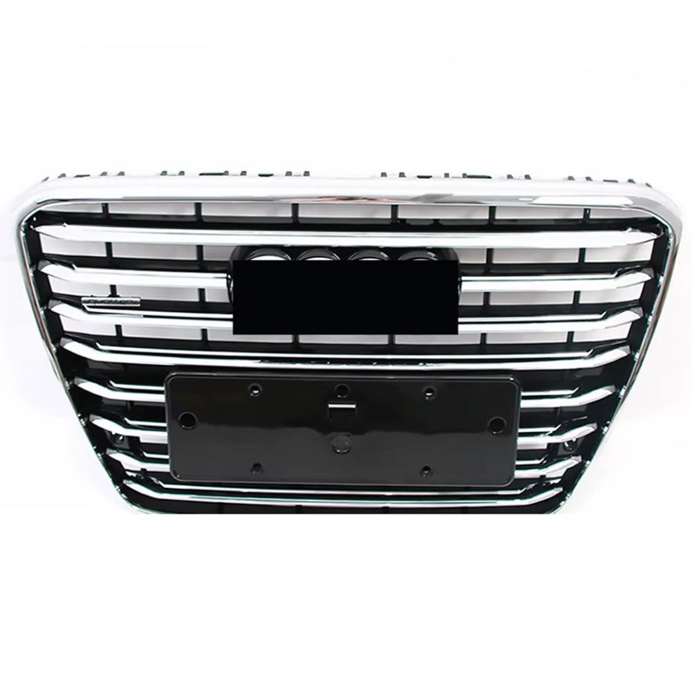 Audi A8 D4 2010-2014 High Quality ABS Chrome Black Front Bumper Grill 4H0 853 651 New Condition Grille Radiator Grilles
