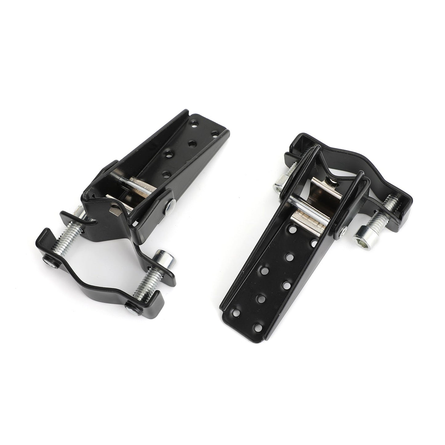 Repose-pieds arrière universel pour passager de moto, 25-28 mm, noir
