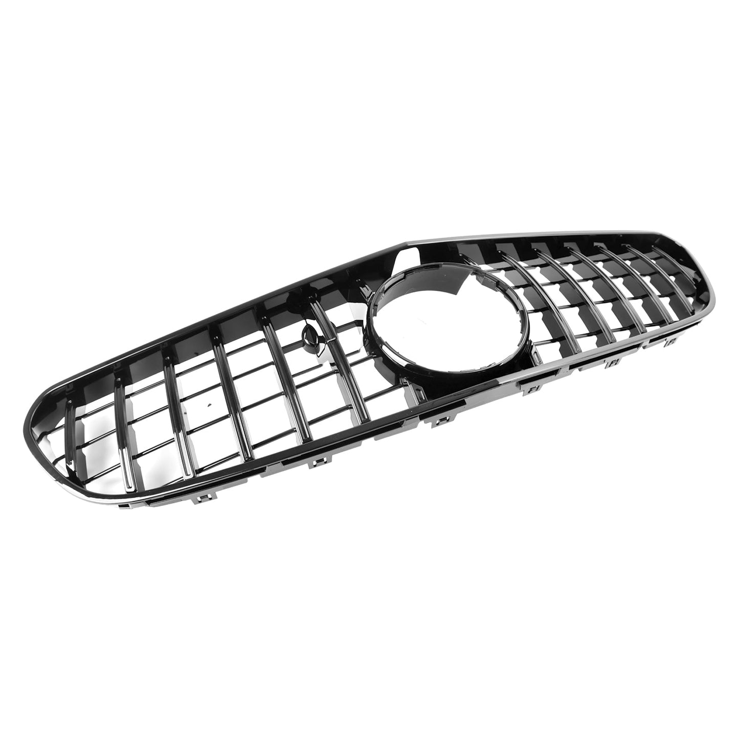 2015-2017 Mercedes Benz S-Class W217 S63 AMG Coupe Front Bumper Grill Replacement Black GTR Style Grille