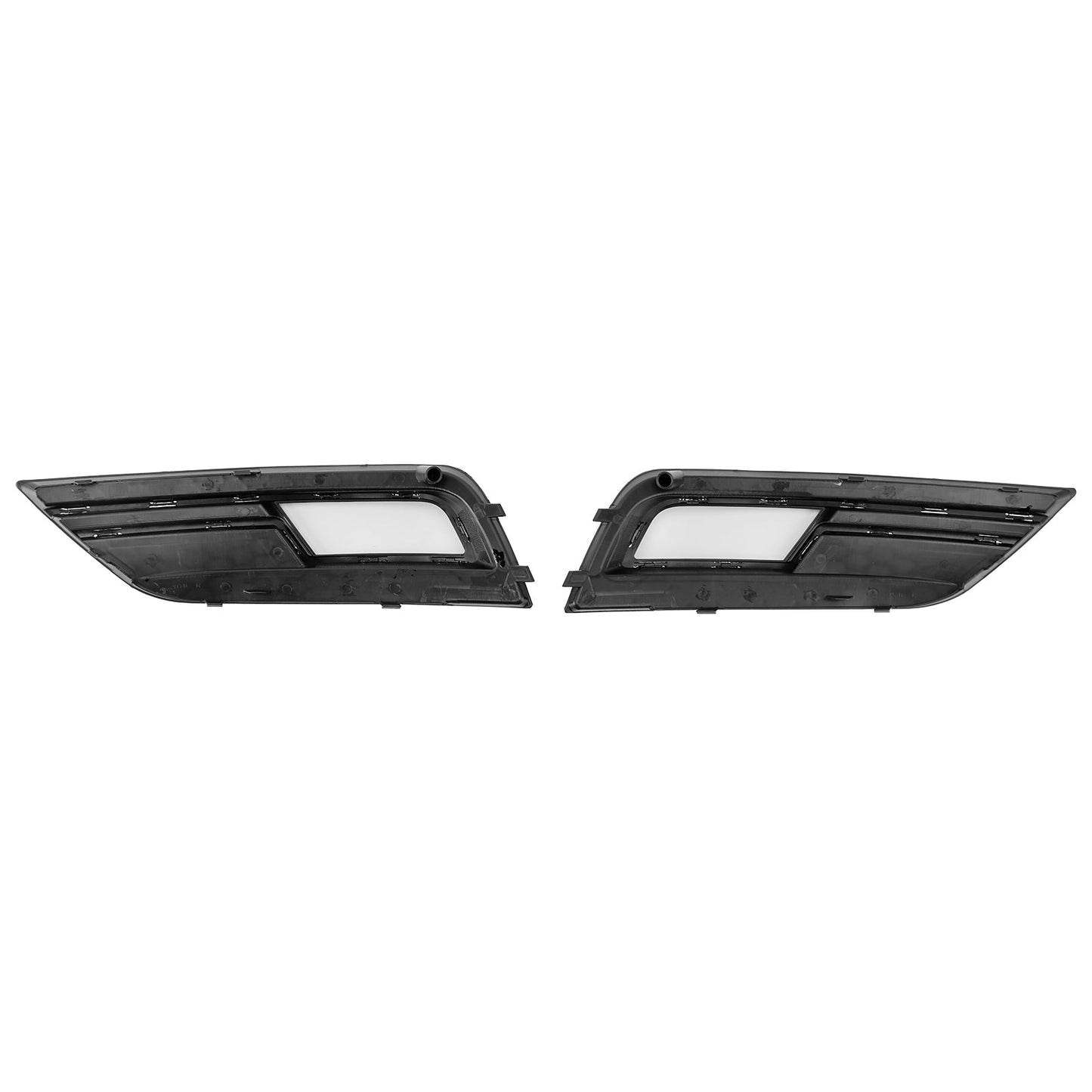 2013-2015 Chrome Fog Light Cover Grille Fit Audi A4 B8.5 Standard Bumper