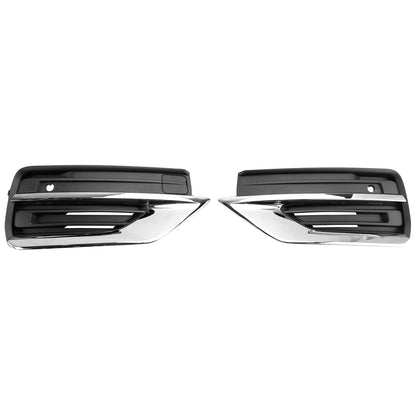 2021-2024 Volvo XC90 2PCS Front Bumper Fog Light Grille Fog Lamp Grille
