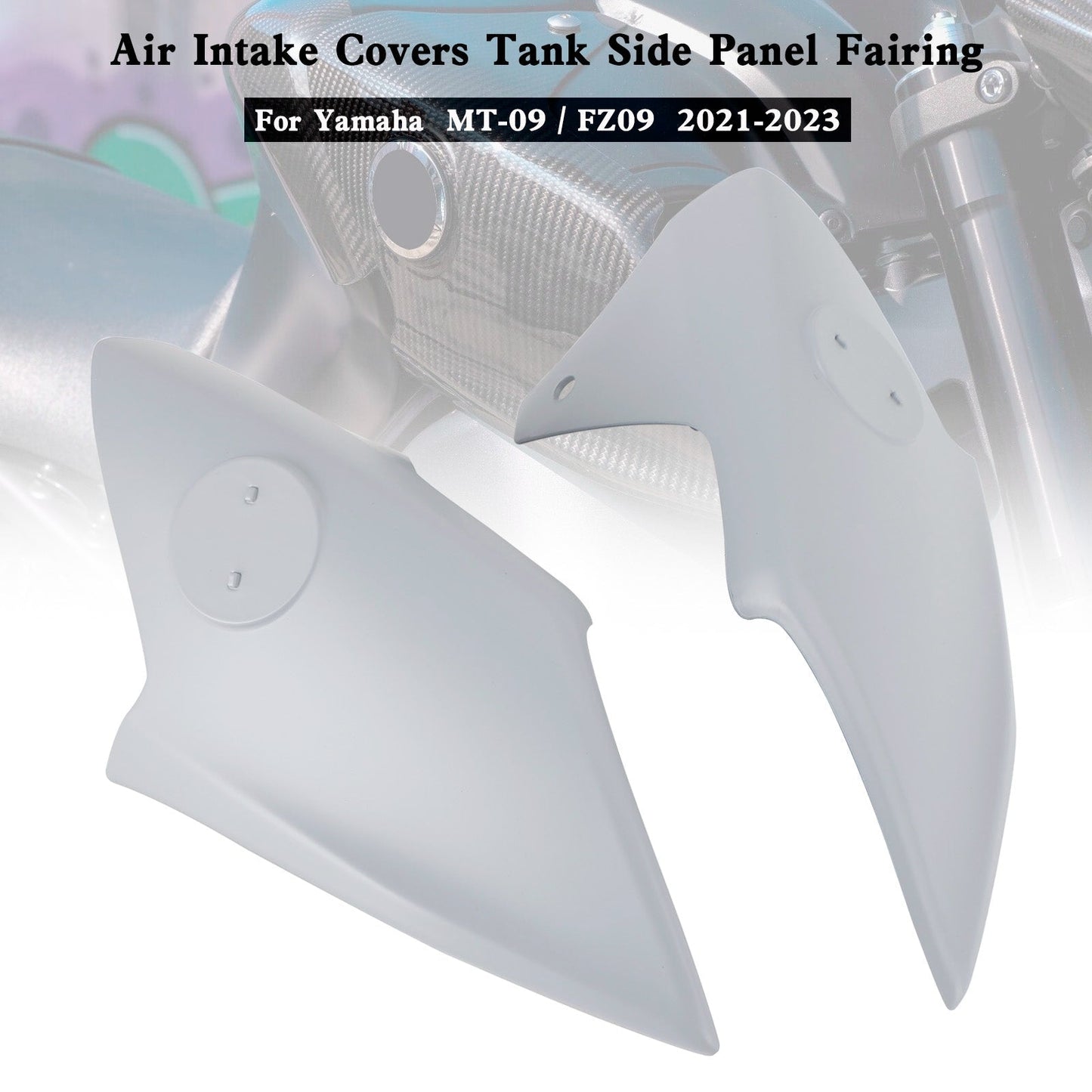 21-23 Yamaha MT-09 / FZ09 Air Intake Covers Tank Side Panel Fairing