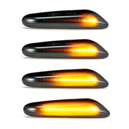 2008-2013 BMW 1 E82 Coupe Led Sequential Blinker Side Indicator Turn Signal 63137165741 63137165742