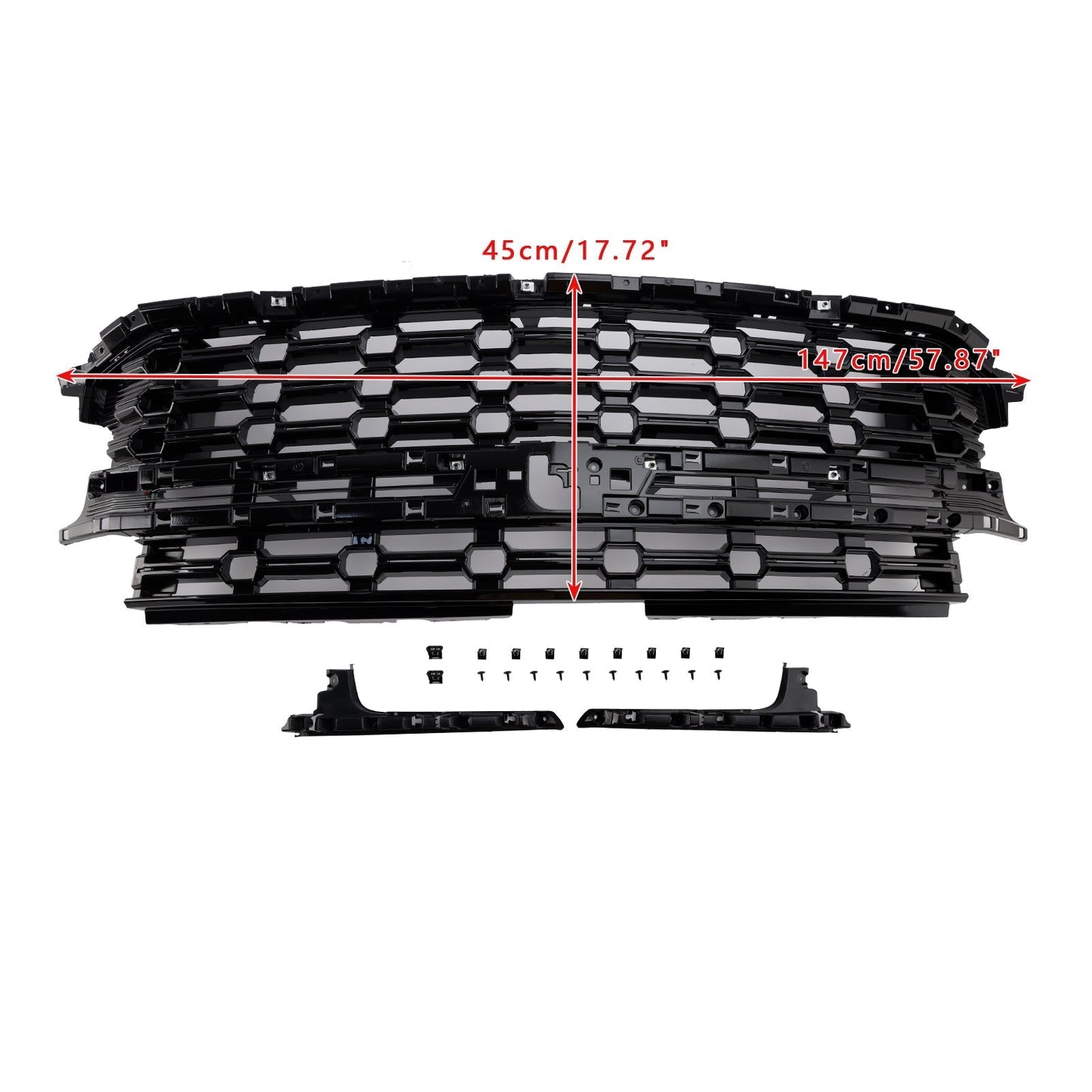 2021-2024 Chevrolet Tahoe Suburban Z71-Look Front Bumper Grille Black 84913568