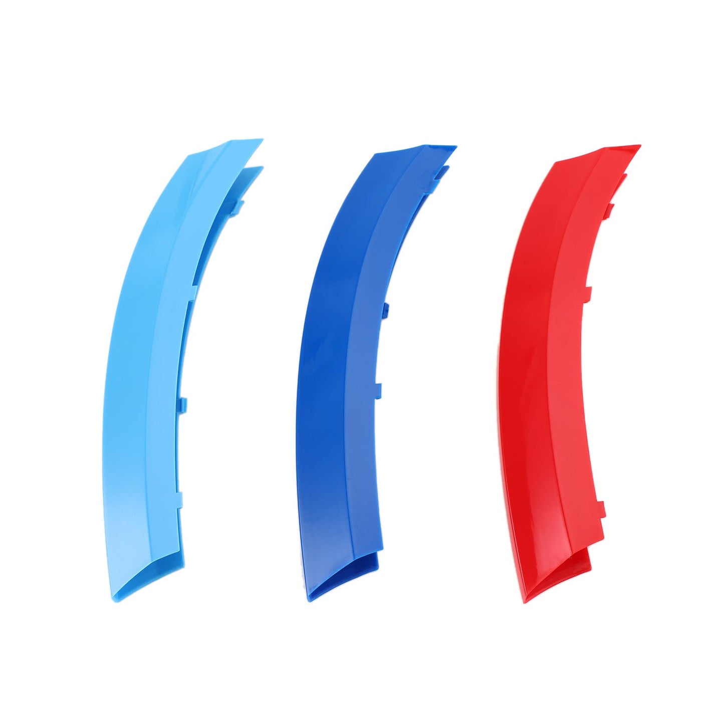 Bandes de protection de calandre avant tricolores pour BMW X5 2008-2013