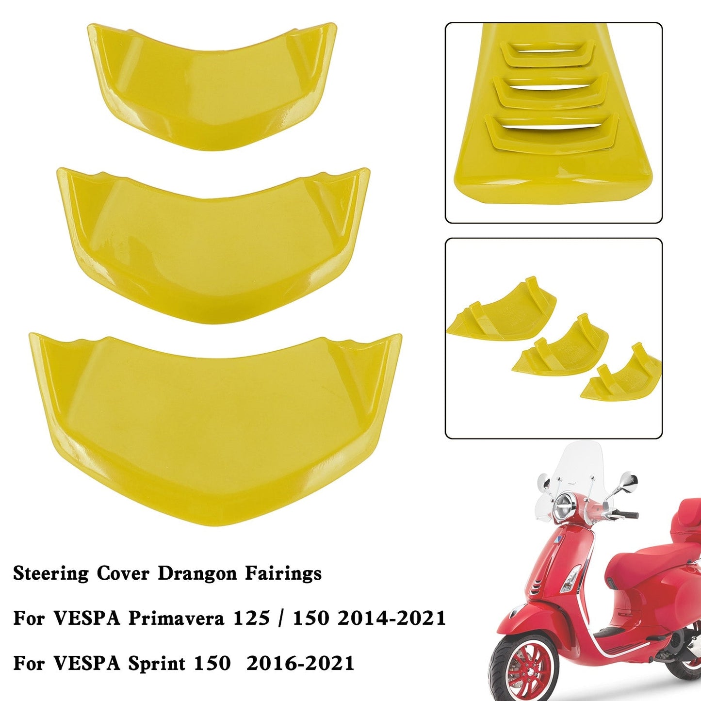 Cubierta decorativa delantera de bocina para VESPA Sprint Primavera 125/150 2014-2021