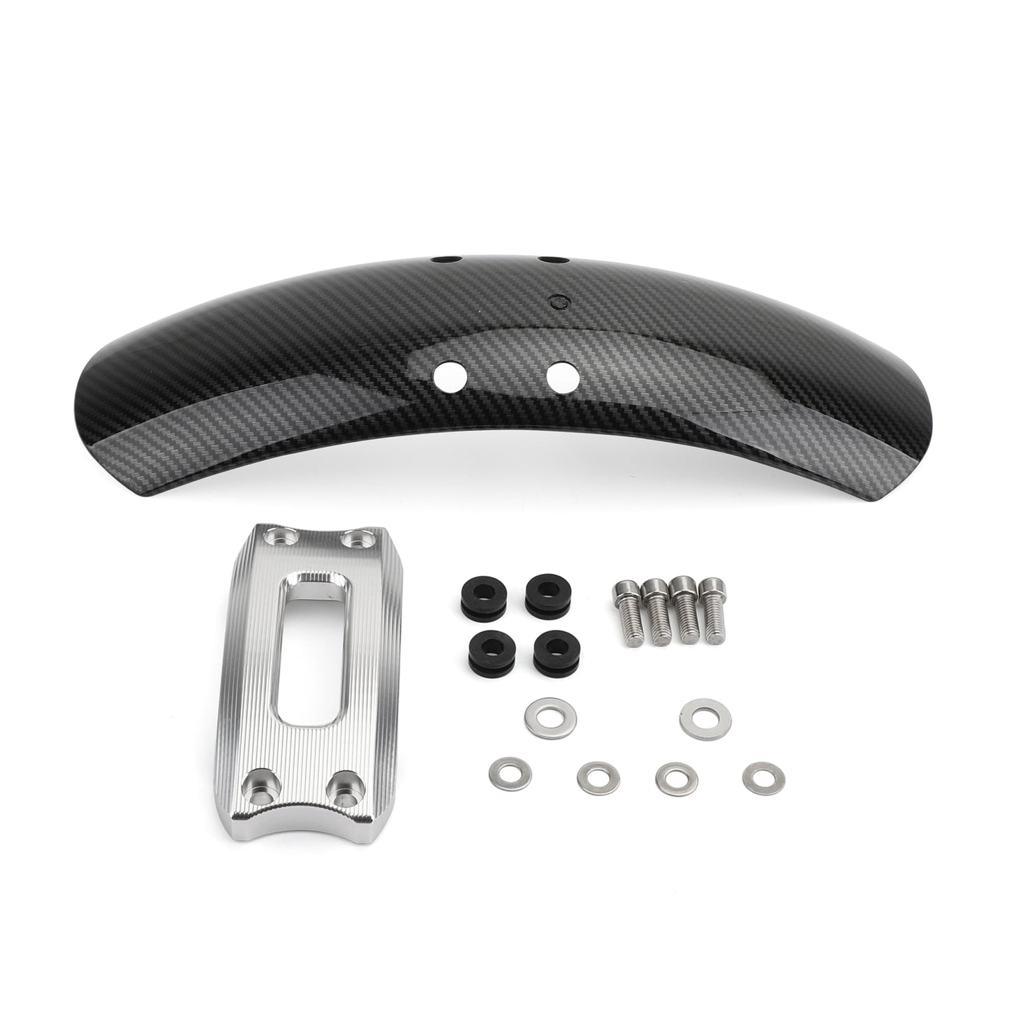 Front Fender Mudguard For For BMW R NINE T Scrambler 2016-2019 Silver