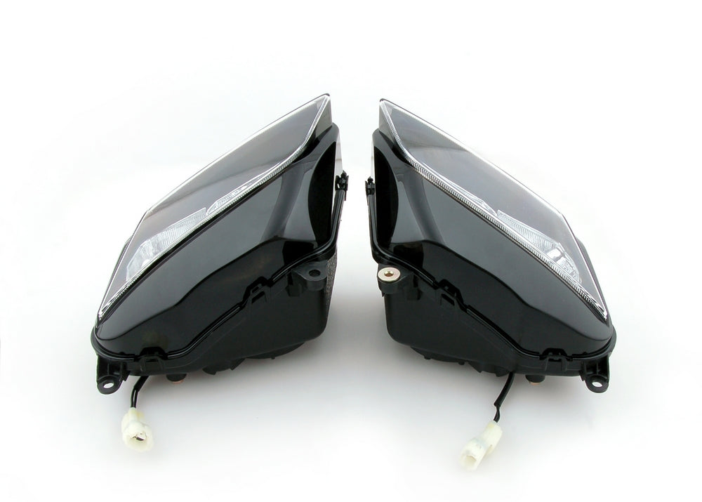 2007-2012 Honda CBR600RR Front Headlight Grille Headlamp Led Protector