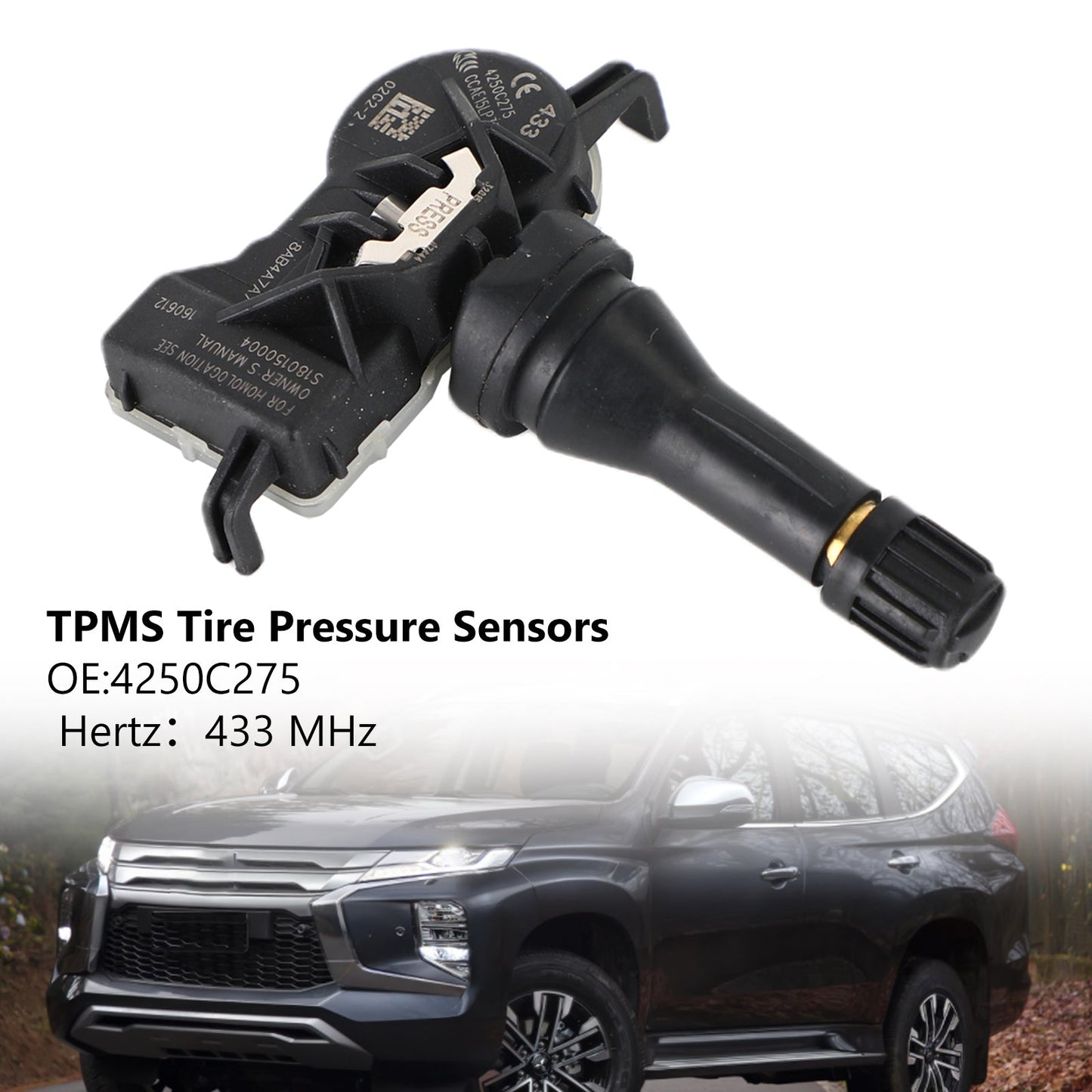 2018/01 - 2020/01 Mitsubishi Outlander Continental 4250C275 1x TPMS Tire Pressure Sensor