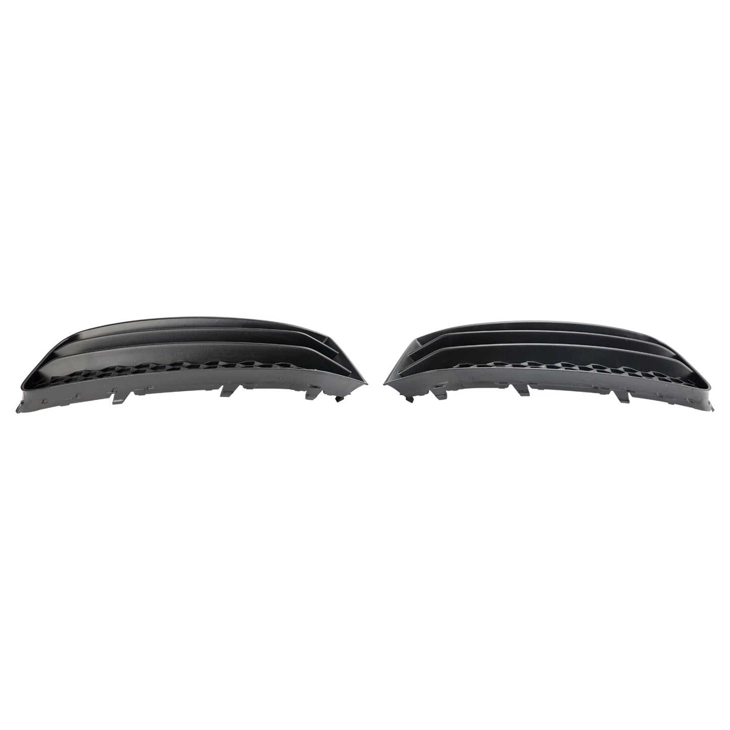 2015-2018 Audi A1 8X 2PCS Grille 8XA807681B 8XA807682B Front Bumper Fog Light Cover Grill