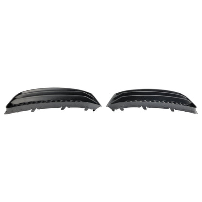 2015-2018 Audi A1 8X 2PCS Grille 8XA807681B 8XA807682B Front Bumper Fog Light Cover Grill