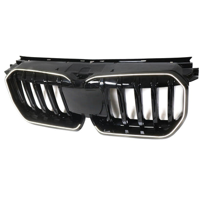 2023-2024 Gloss Black Front Bumper Kidney Grill Grille Fit BMW X1 U11 U12
