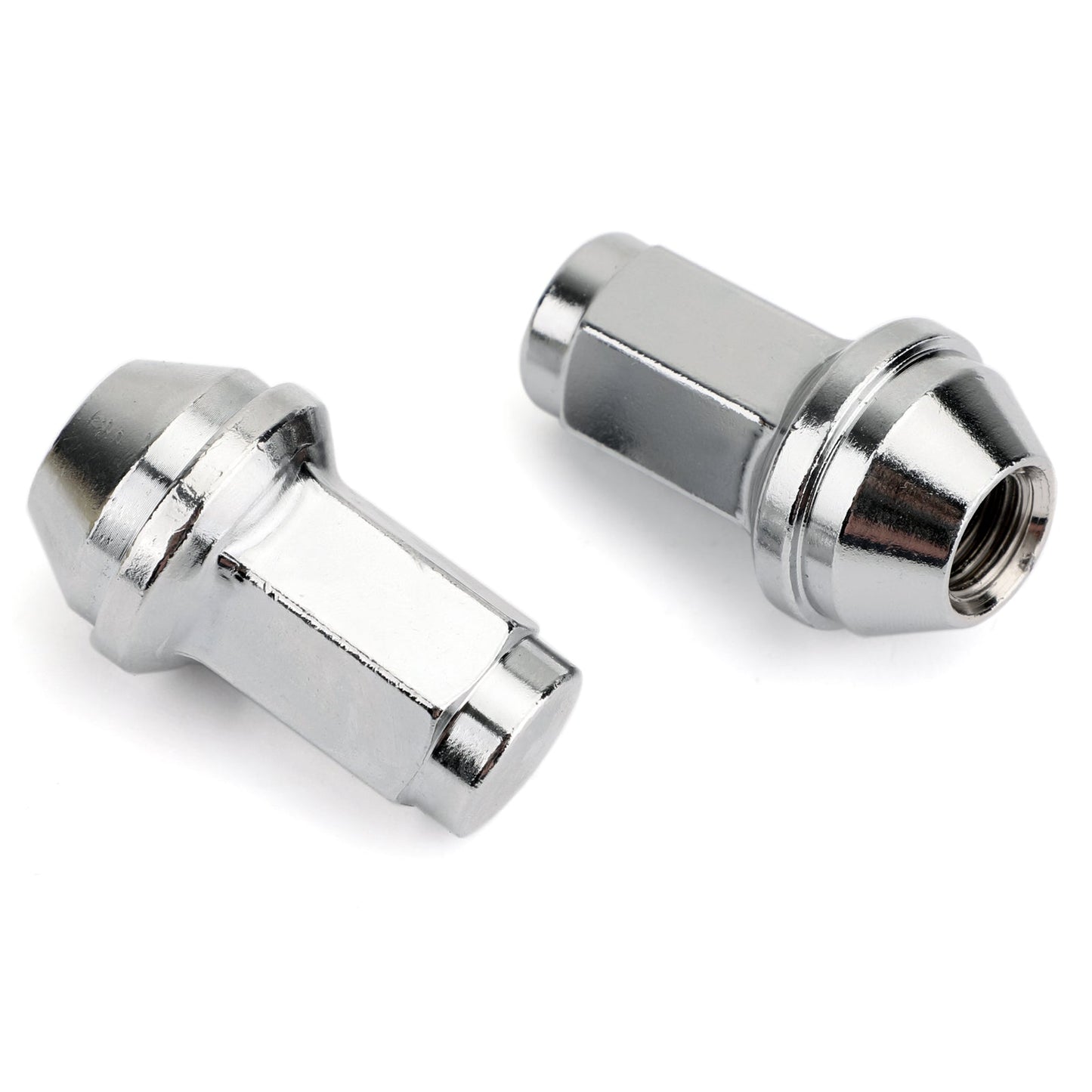 24 tuercas de acero inoxidable de 14 x 2 pulgadas para Ford F150 Expedition Lug 4L3Z-1012-A