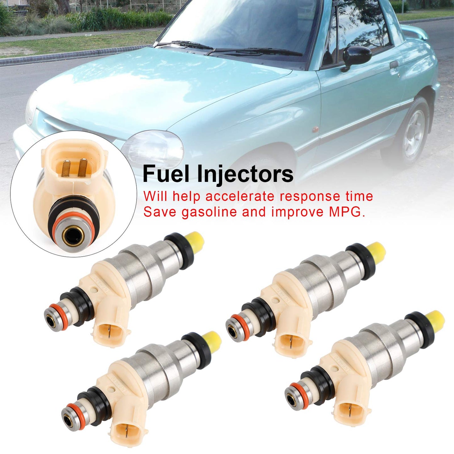 Injecteurs de carburant 4G1549 1571058B00 INP470 pour Chevrolet Tracker 1998