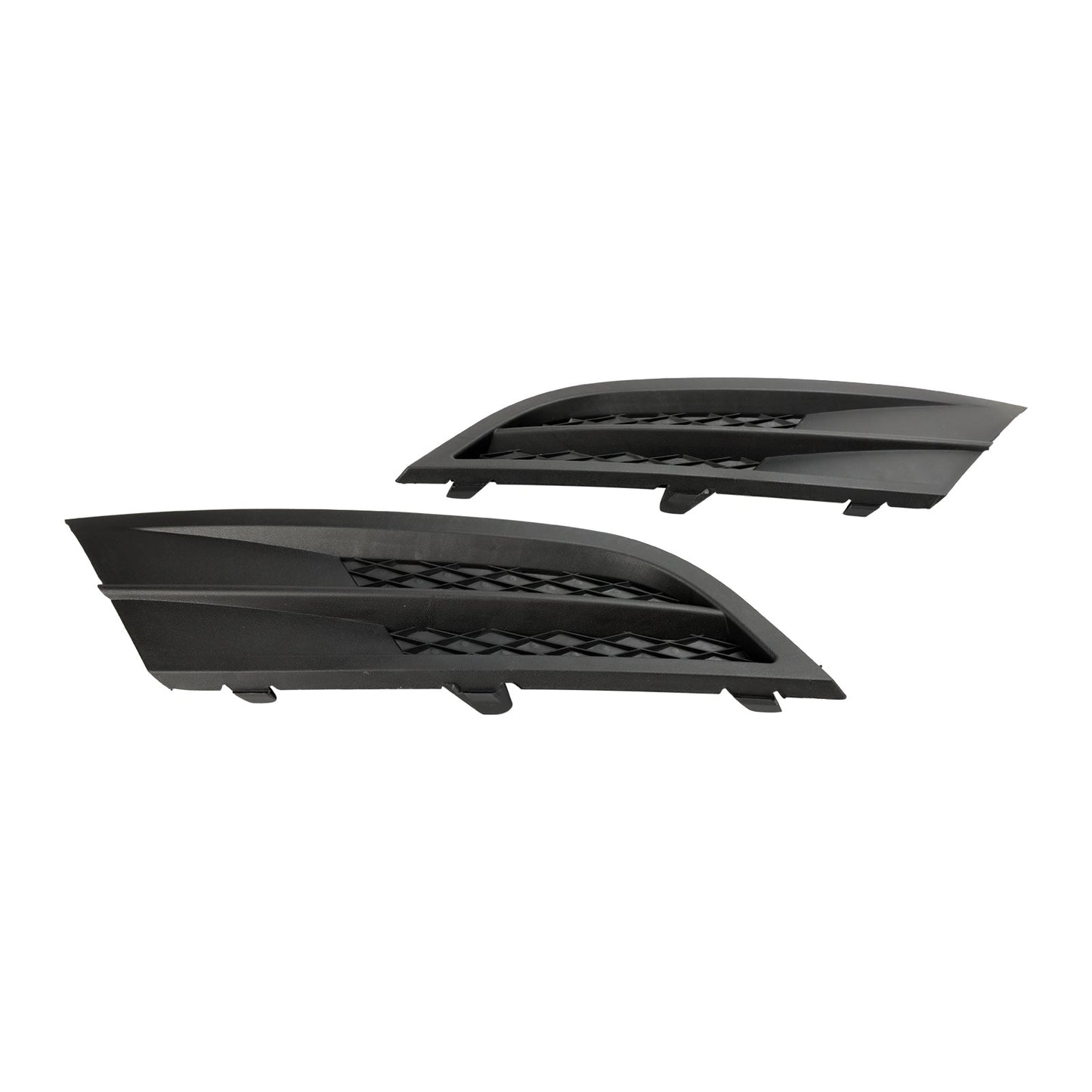 VW Jetta 2015-2018 Pair Fog Lamp Cover Grille Grill 5C6853665H9B9 5C6853666G9B9 VW1038135 Generic