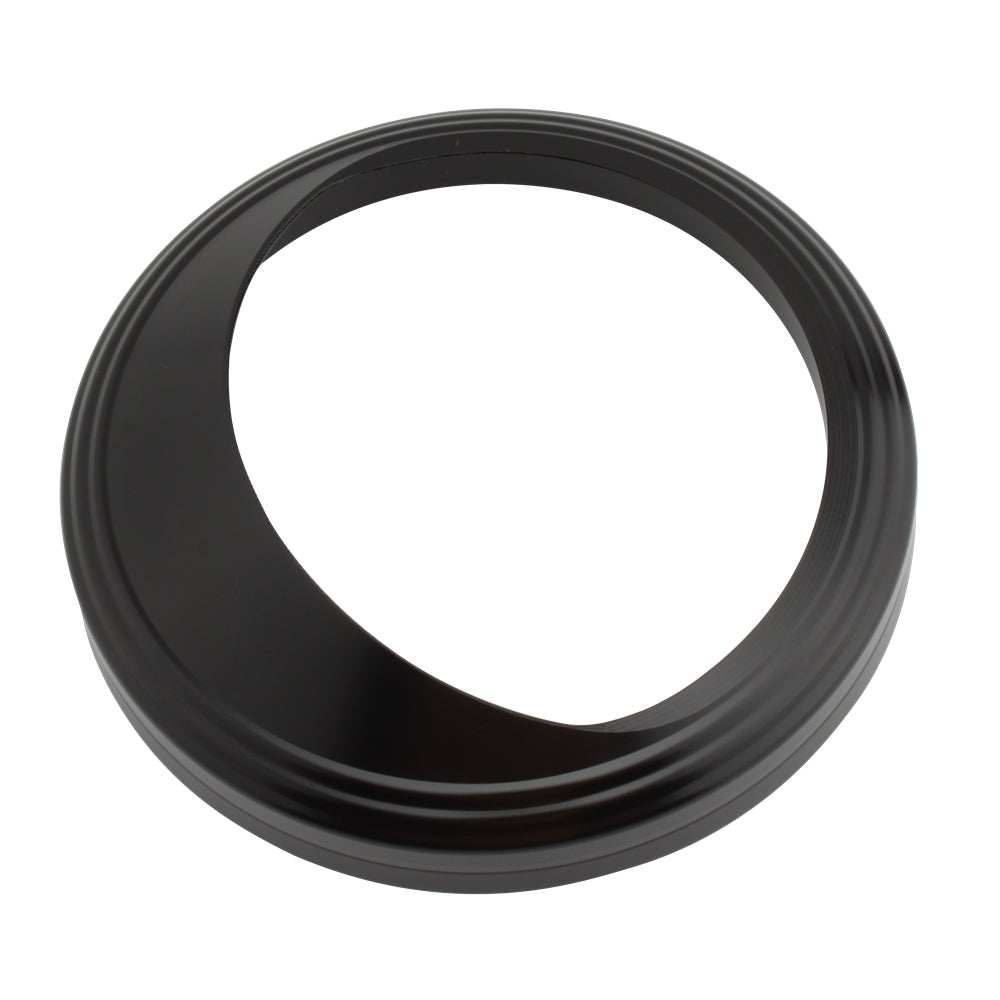 Carcasa exterior para velocímetro de 5 pulgadas para Glide Softail Fat Boy FXST, color plateado