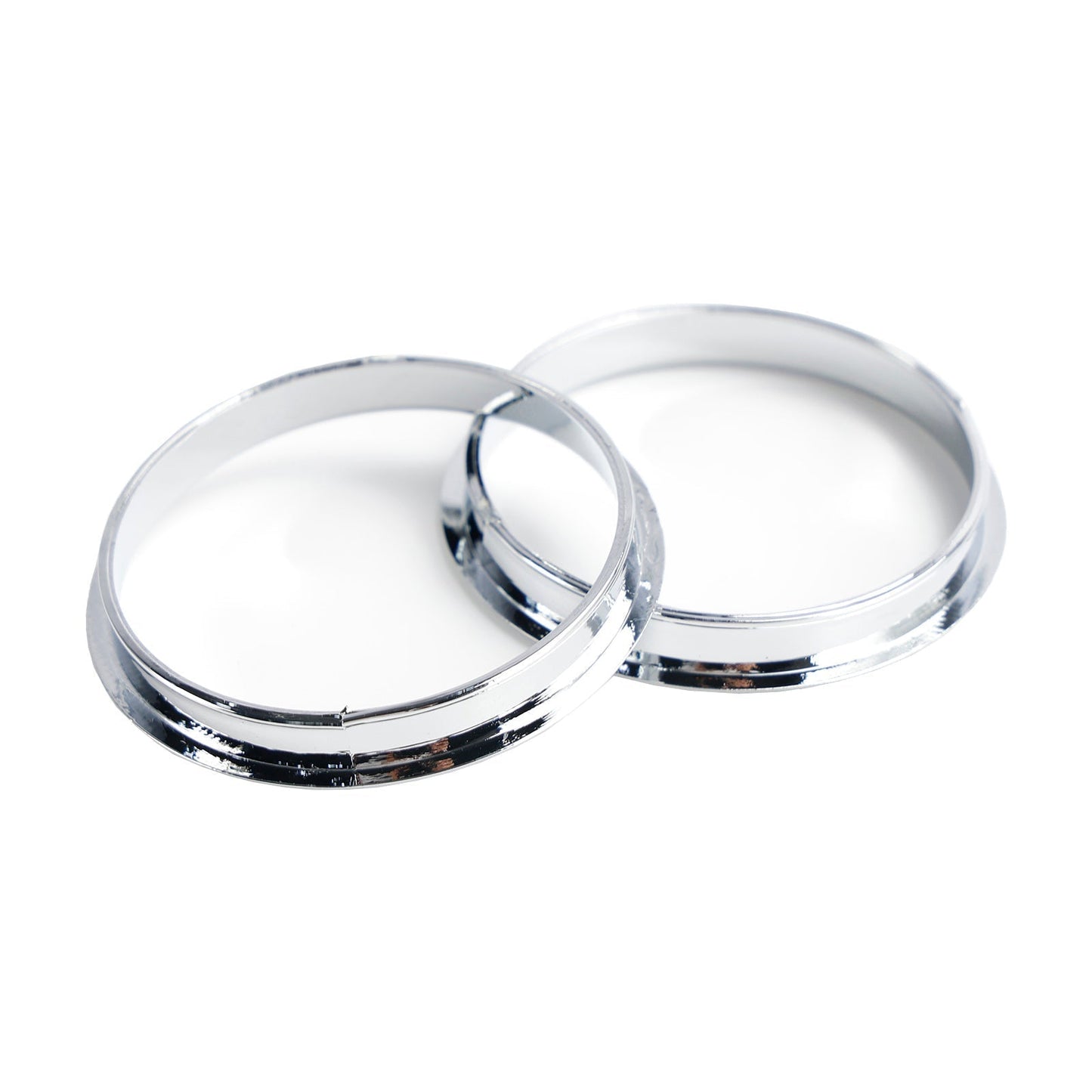 Anillos embellecedores plateados para tablero de instrumentos del BMW Serie 5 E39 1995-2004, panel del velocímetro, GF1734008