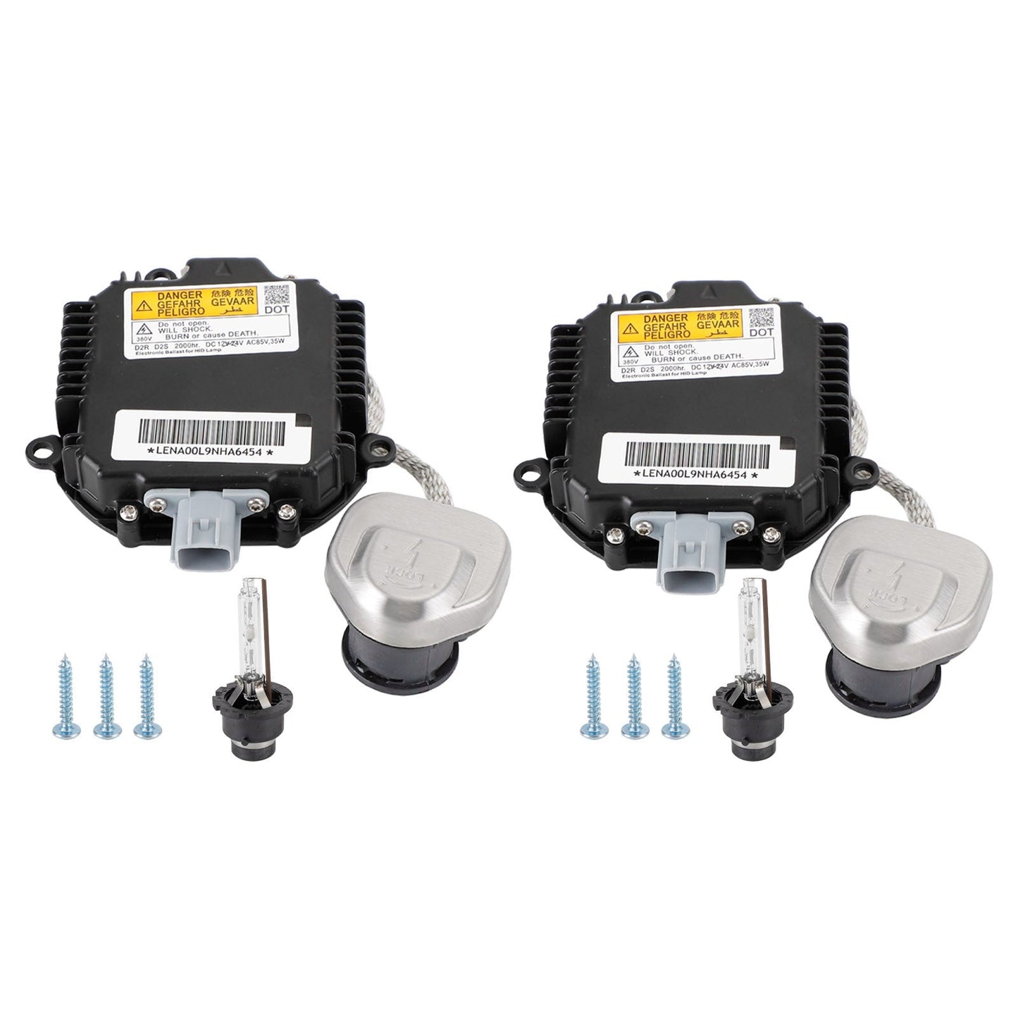 12-19 Infiniti JX35/QX60 2x Kit de ballast xénon et ampoule D2S Unité de contrôle 28474-8991D 26297-89902
