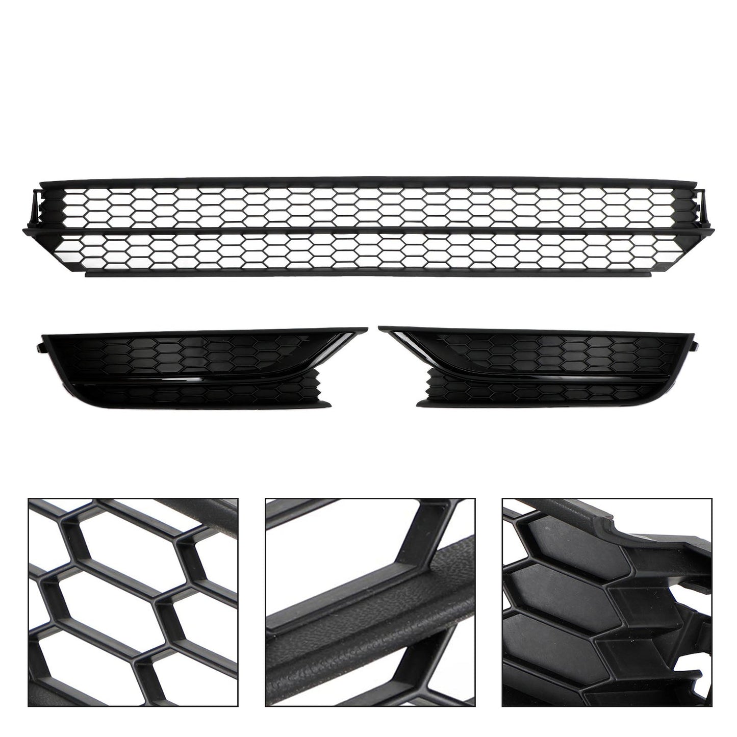 Volkswagen 2012-2015 Passat 5618536779B9 Front Bumper Lower Grille Grill Fog Light Cover